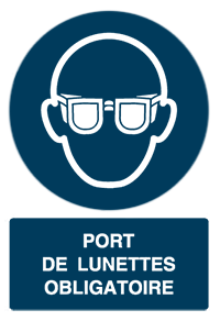 Port lunettes obligatoire